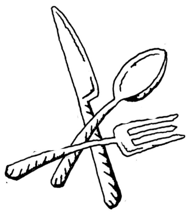 tranh tô màu cái thìa 19