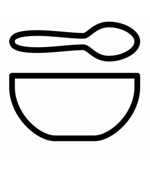 tranh tô màu cái thìa 21