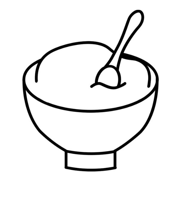 tranh tô màu cái thìa 26