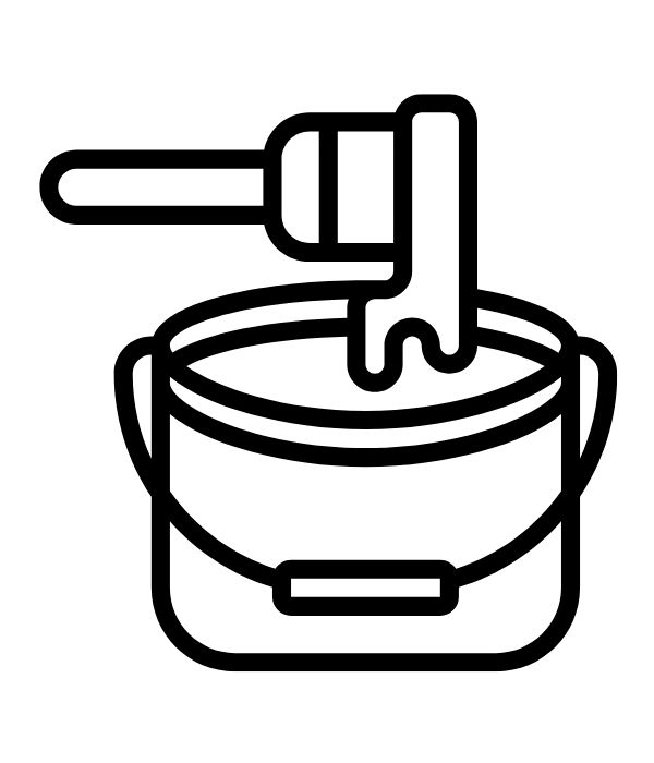 tranh tô màu cái xô 21