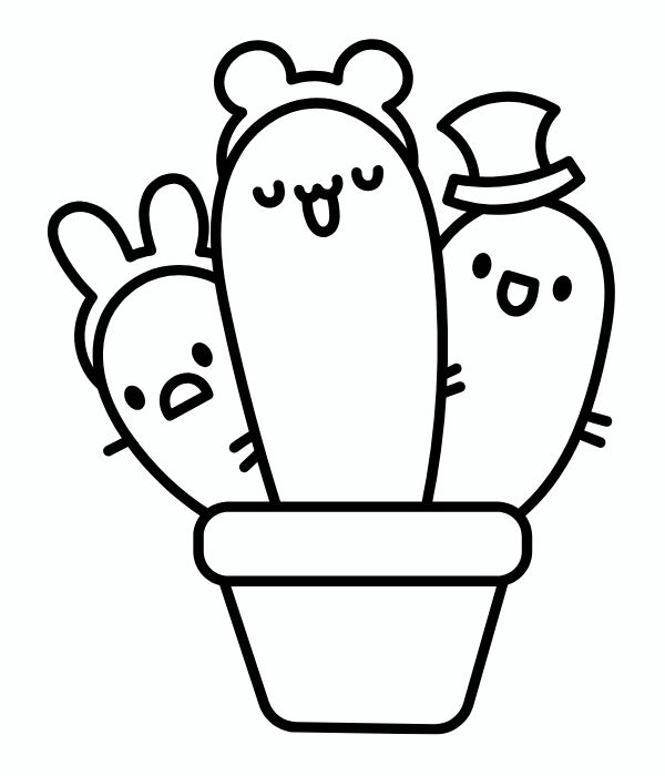 tranh tô màu chậu hoa 22