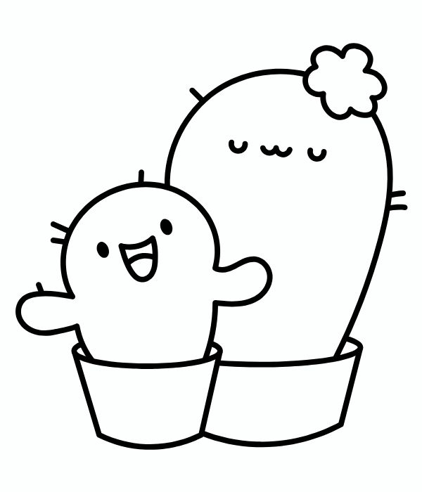 tranh tô màu chậu hoa 23