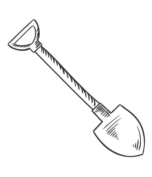 tranh tô màu dụng cụ nghề nông 11