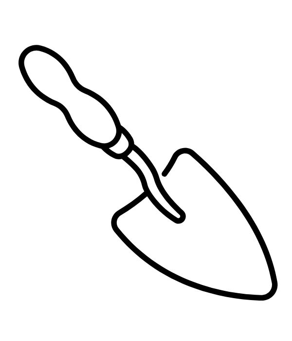 tranh tô màu dụng cụ nghề nông 20