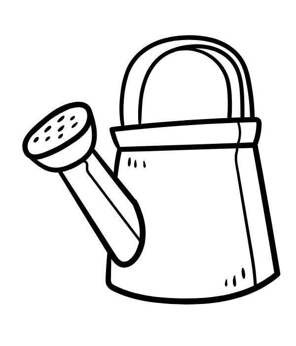 tranh tô màu dụng cụ nghề nông 24