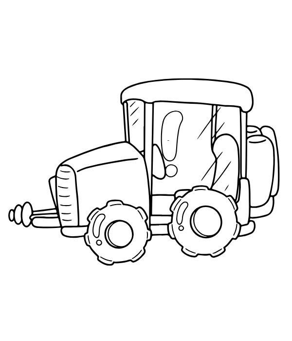 tranh tô màu dụng cụ nghề nông 7