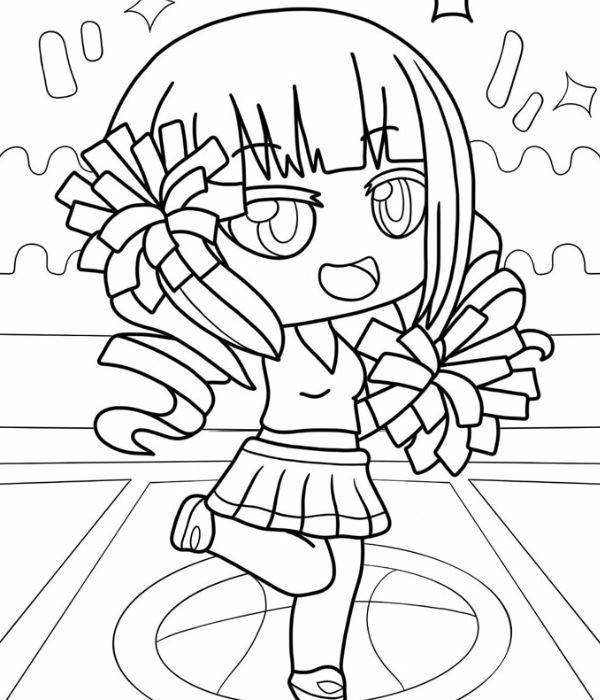 tranh tô màu gacha