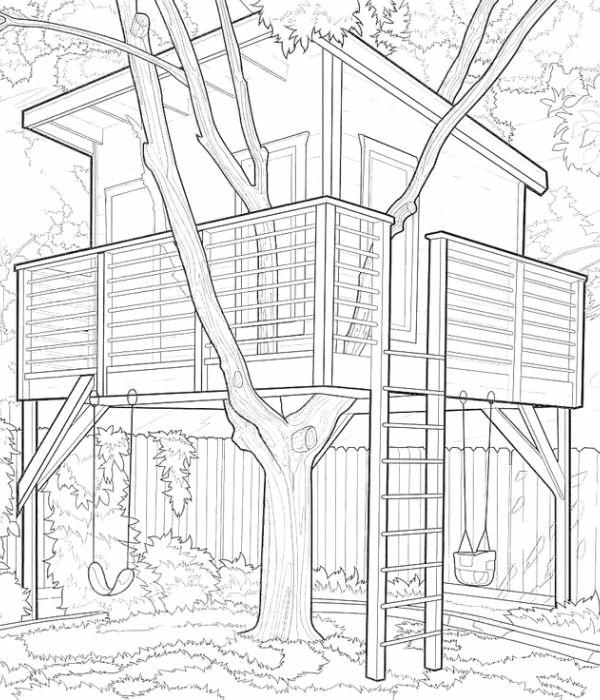 tranh tô màu nhà sàn 28