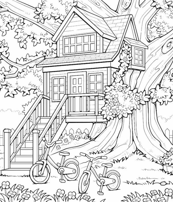 tranh tô màu nhà sàn 29