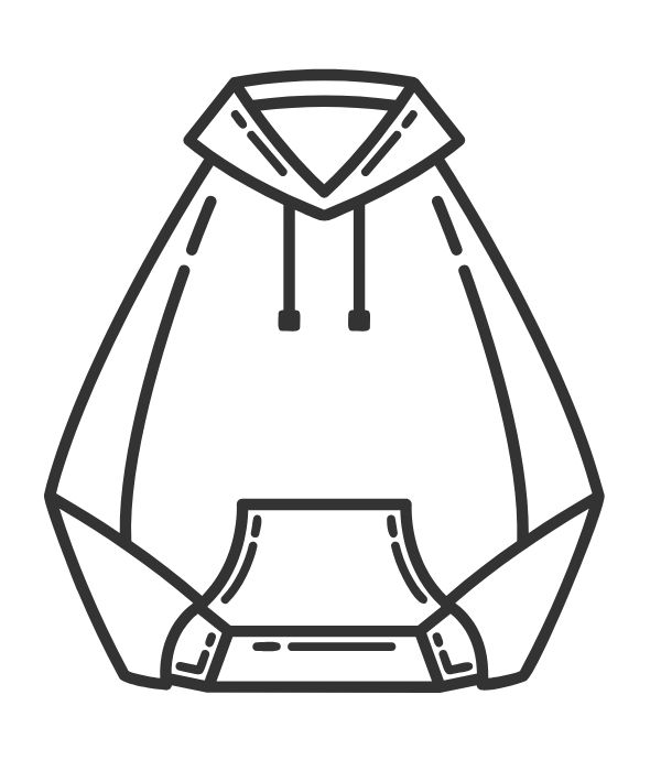 tranh tô màu quần áo mùa đông 2