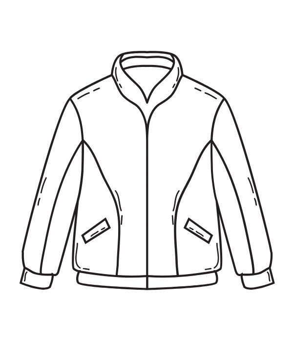 tranh tô màu quần áo mùa đông 28