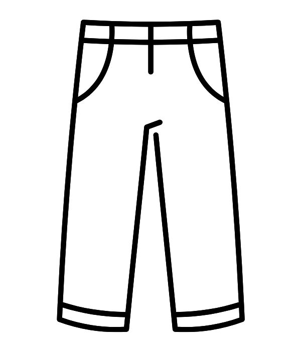 tranh tô màu quần áo mùa đông 4