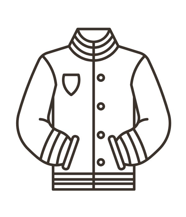 tranh tô màu quần áo mùa đông 5