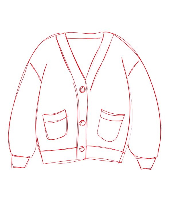 tranh tô màu quần áo mùa đông 9