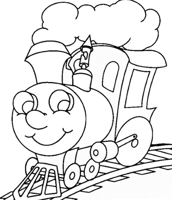 tranh tô màu tàu hỏa 12