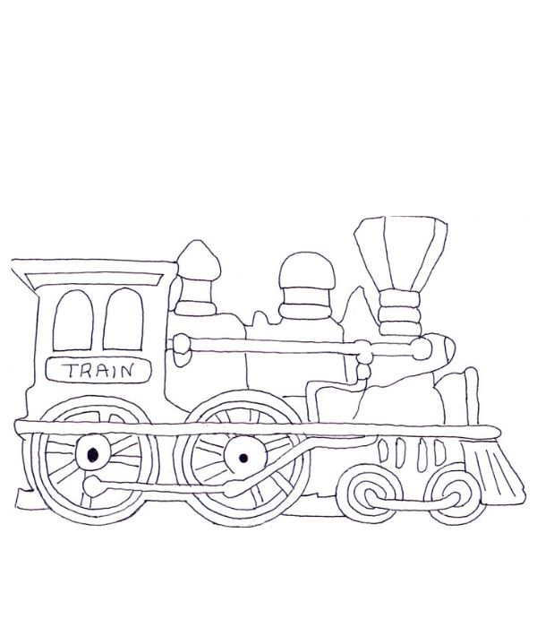 tranh tô màu tàu hỏa 18