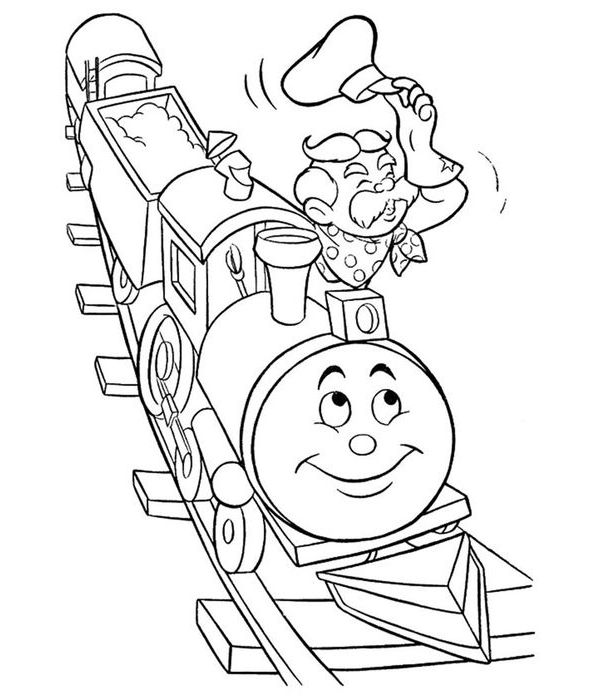 tranh tô màu tàu hỏa 19