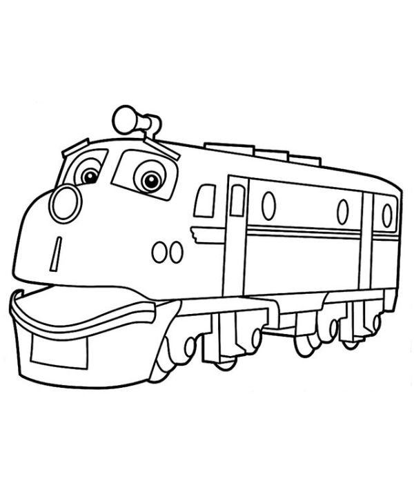 tranh tô màu tàu hỏa 20