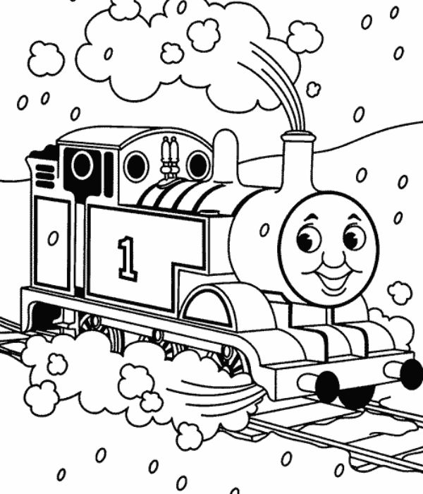 tranh tô màu tàu hỏa 32