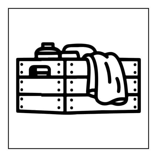 Tranh tô màu đồ dùng gia đình 10