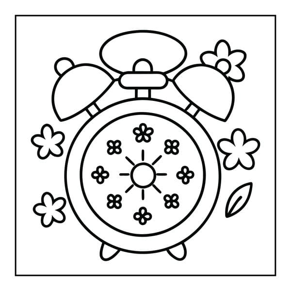 Tranh tô màu đồ dùng gia đình 11