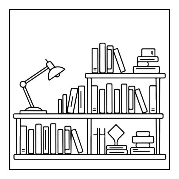 Tranh tô màu đồ dùng gia đình 19