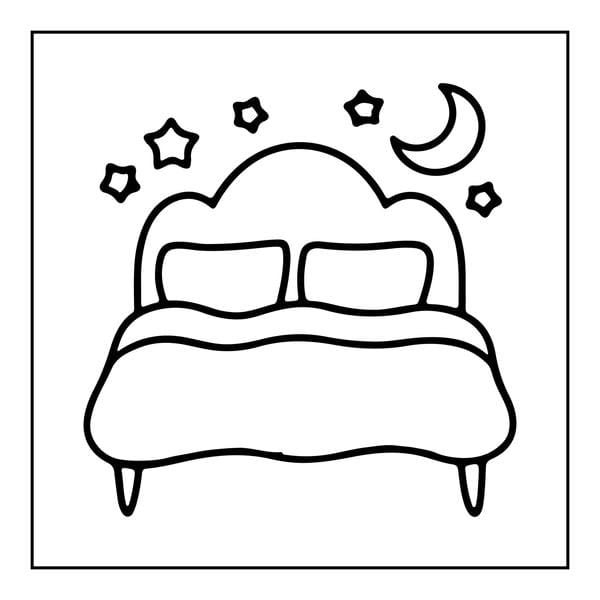 Tranh tô màu đồ dùng gia đình 20