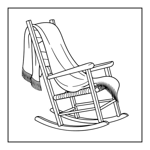 Tranh tô màu đồ dùng gia đình 5