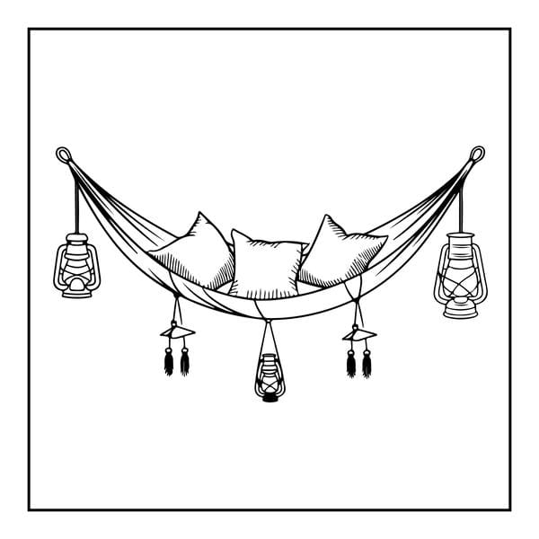 Tranh tô màu đồ dùng gia đình 9