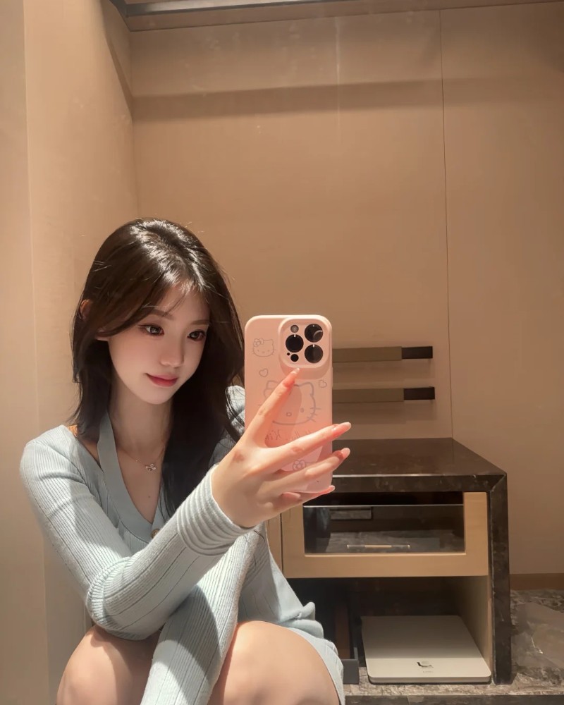 ảnh gái xinh trung quốc selfie