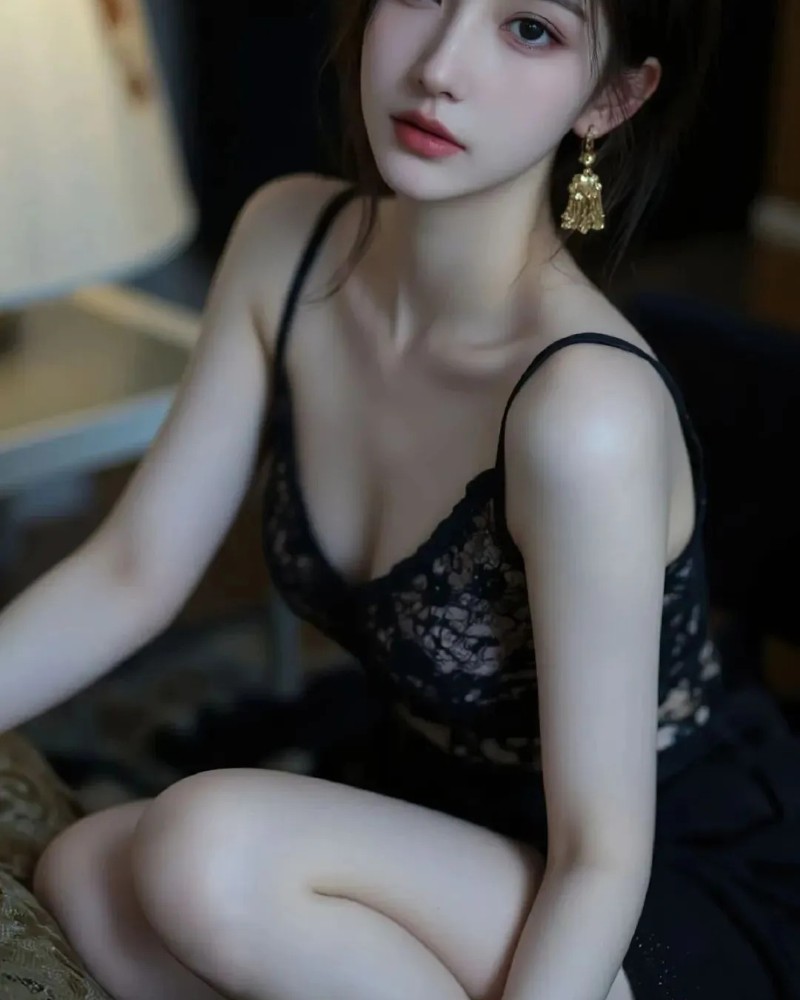 gái xinh mặc đồ thiếu vải trong ánh đèn dịu