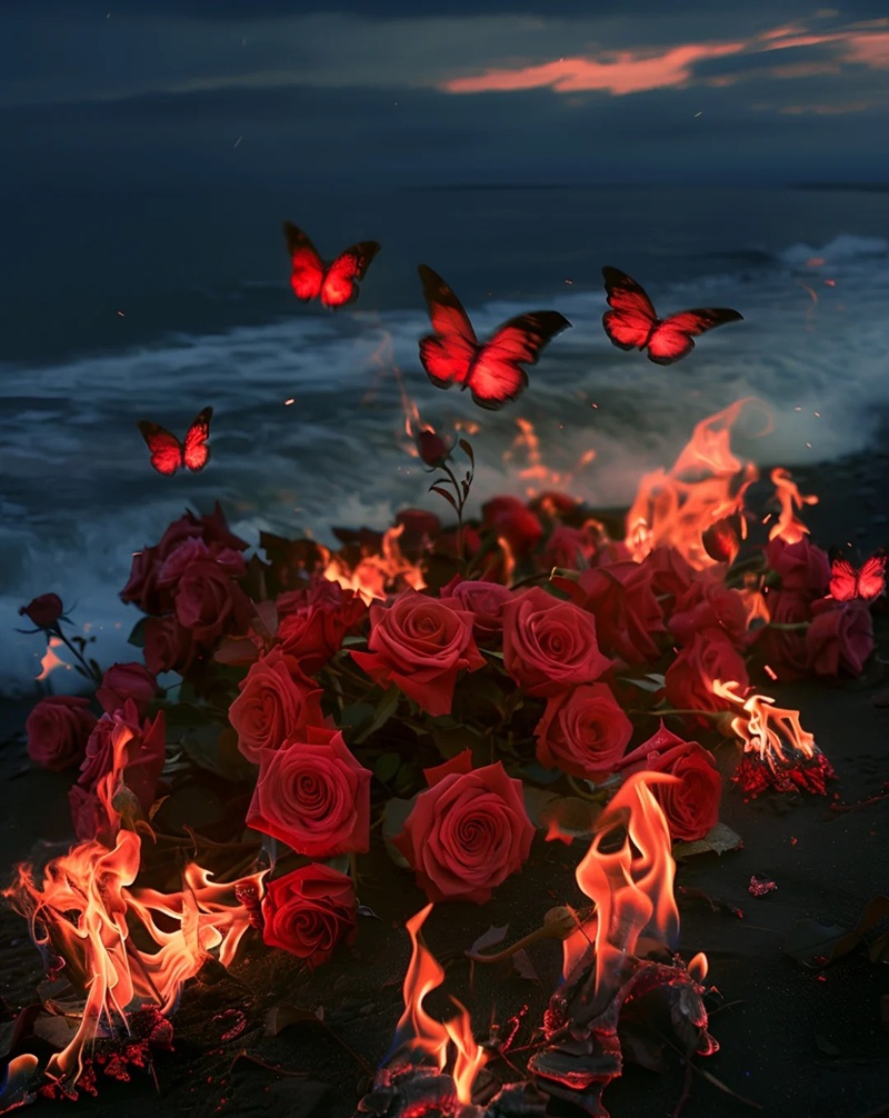 hình ảnh hoa buồn cô đơn 2