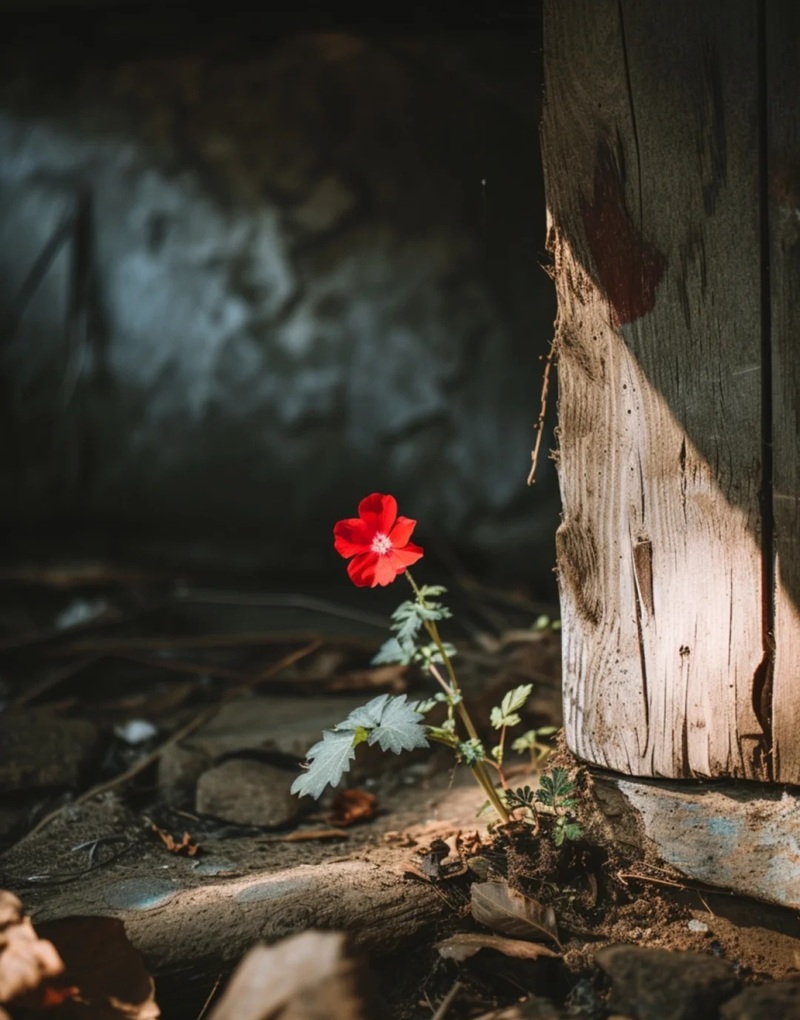 hình ảnh hoa buồn cô đơn 7